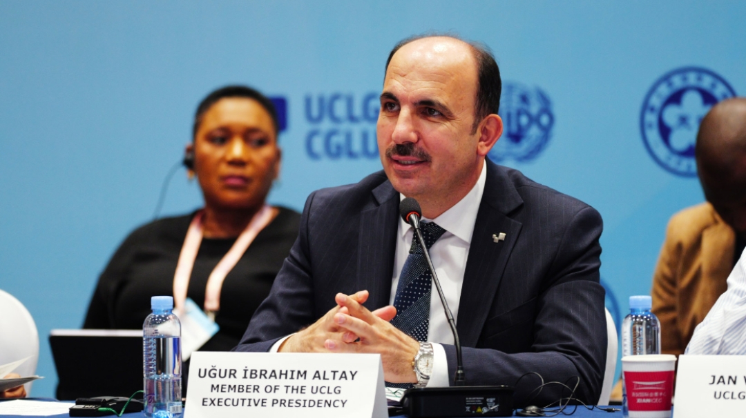 Başkan Altay UCLG Dünya Konseyi’nde Dünyaya Seslendi