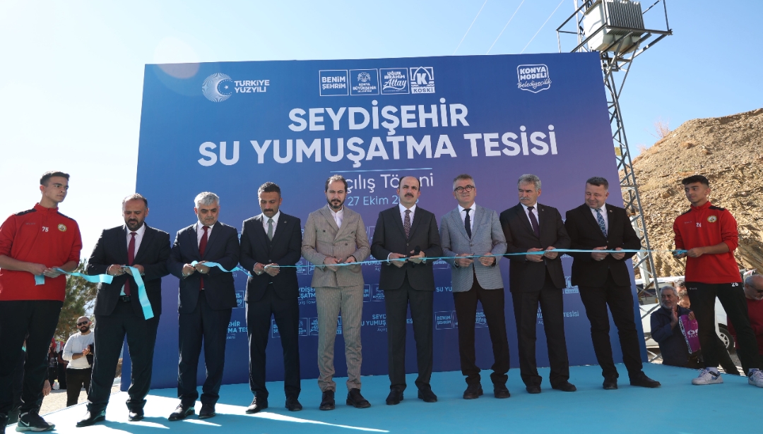 Konya Büyükşehir’den Seydişehir’e Kaliteli İçme Suyu Yatırımı