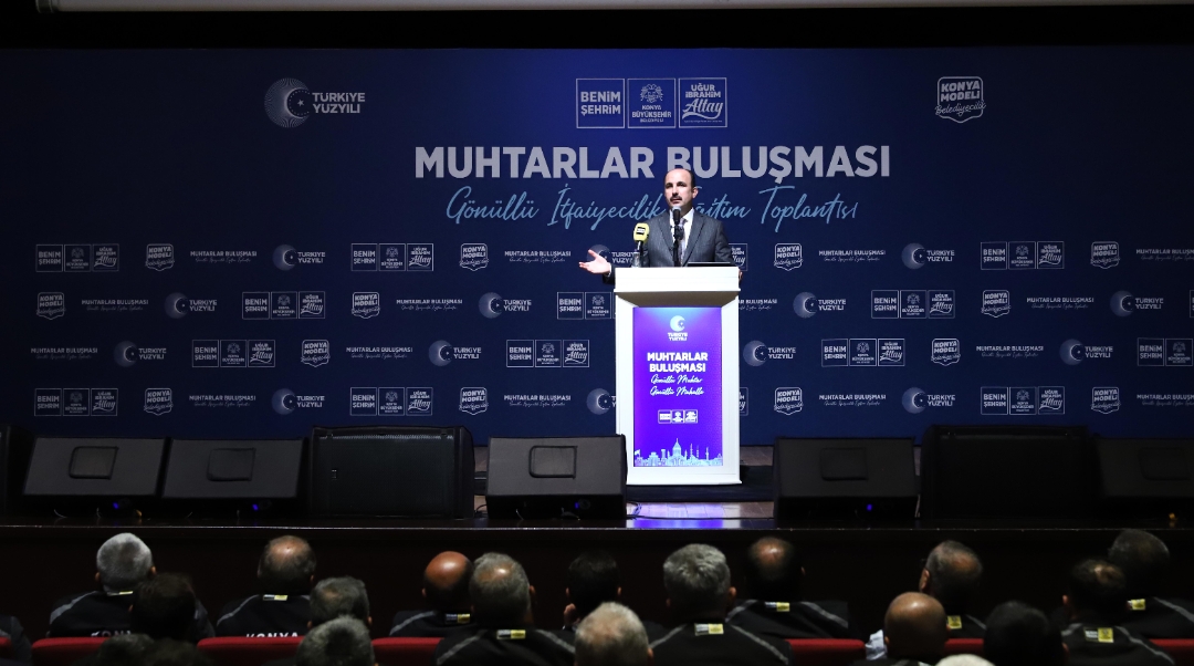 Konya Büyükşehir’den Muhtarlara Gönüllü İtfaiyecilik Eğitimi