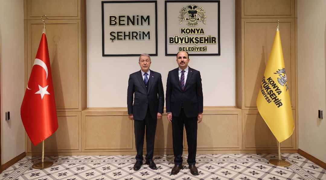 Milli Savunma Komisyonu Başkanı Hulusi Akar’dan Başkan Altay’a Ziyaret