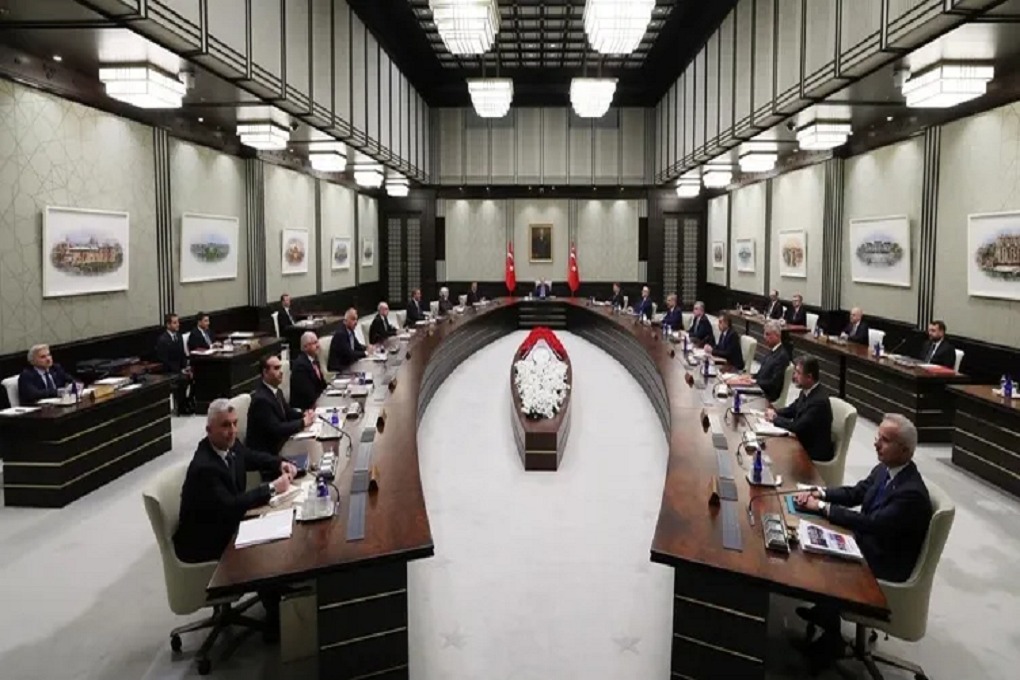 Cumhurbaşkanlığı Külliyesi’nde Kabine Toplantısı Başladı