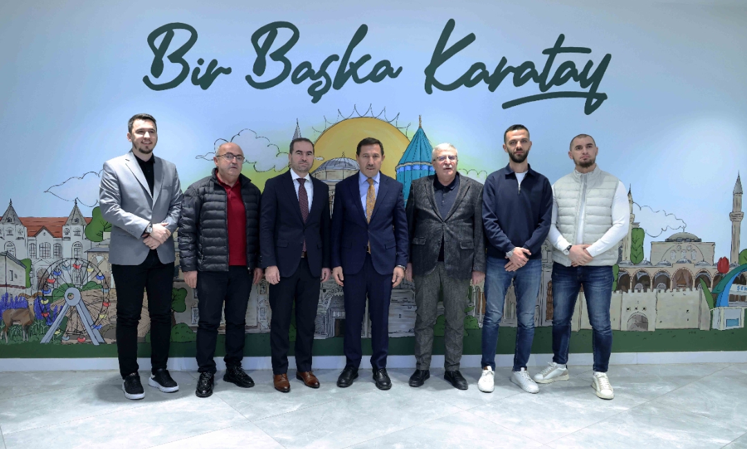 Karatay’da Balkan Buluşması: Studeniçan Belediyesi’nden Dostluk Ziyareti