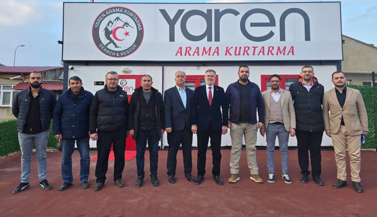 AK Parti Akşehir Teşkilatından Yaren Arama Kurtarma’ya Anlamlı Ziyaret