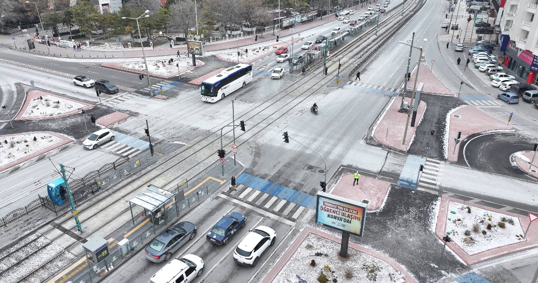 Konya’da Trafiğe Yapay Zeka Dokunuşu: Akıllı Kavşaklar Şehir Merkezinde Yaygınlaşıyor