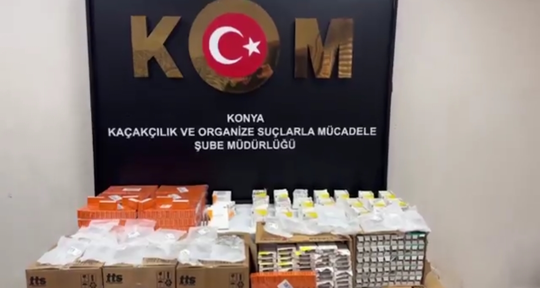 Konya’da Suç Şebekelerine Büyük Darbe: Yüzlerce Silah Ve Tonlarca Kaçak Akaryakıt Ele Geçirildi