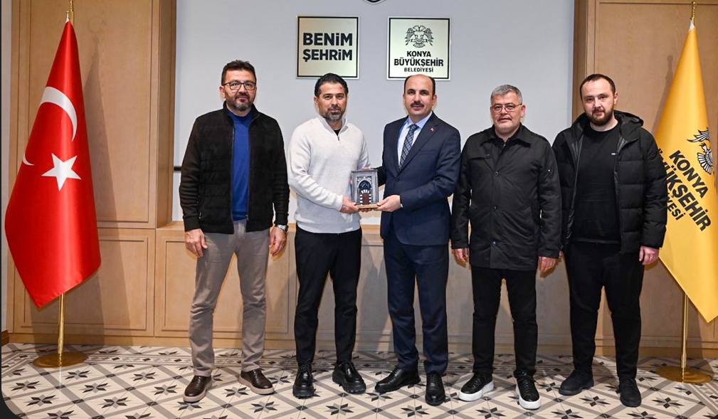 Konyaspor Yönetiminden Büyükşehir Belediye Başkanı Altay’a Ziyaret