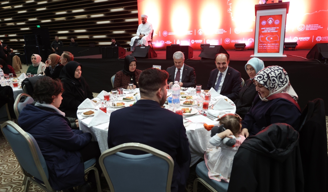 Konya’da Vefa Sofrası: Şehit Aileleri ve Gaziler Aynı İftarda Buluştu