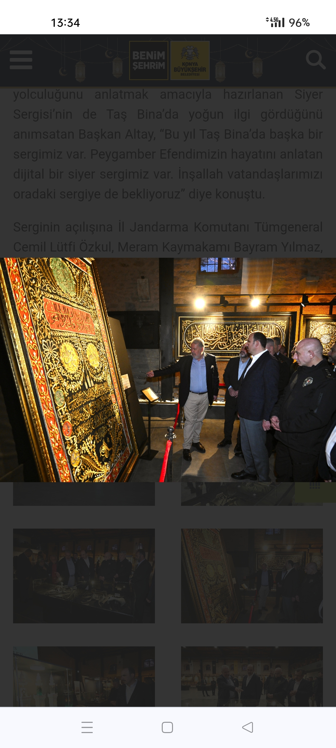 Konya’da Ramazan’a Manevi Dokunuş: Mukaddes Emanetler Yeniden Ziyarete Açıldı