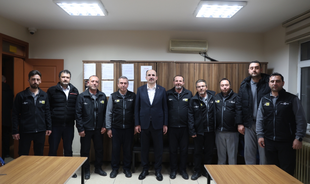 Başkan Altay’dan Gece Mesaisindeki Personele Ramazan Ziyareti