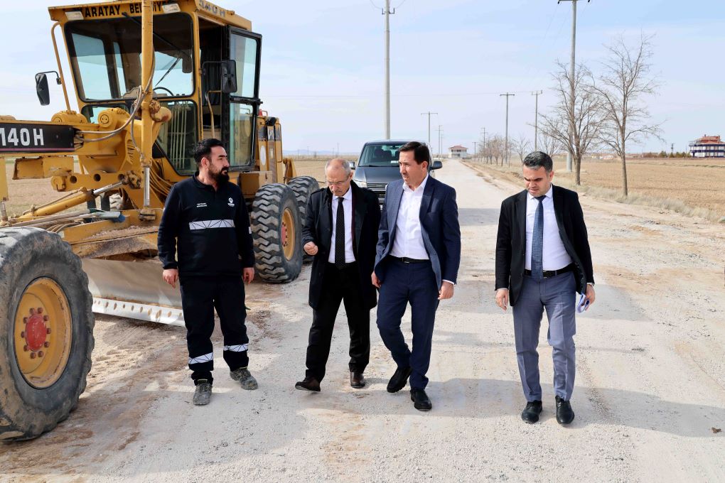 Karatay’da Ulaşım Yatırımları Sürüyor: Başkan Kılca Çalışmaları Yerinde İnceledi