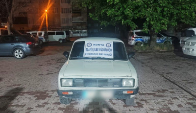 Konya’da İki Otomobil Çalan Oto Faresi Yakalandı