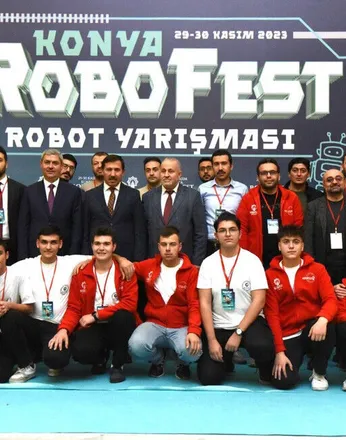 Konya Robofest Robot Yarışması Sona Erdi