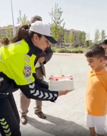 Konya’da Şehit oğluna unutulmayacak sürpriz!