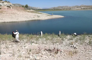 Altınapa Baraj Gölü’nde 8,5 Ton Çöp Toplandı!