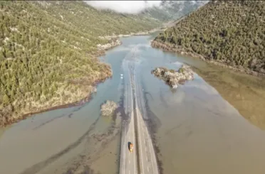 Antalya–Konya Yolu Göle Döndü! Selin Boyutu Havadan Görüntülendi!