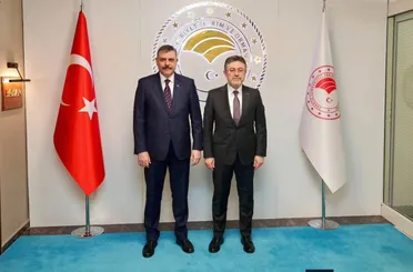 Bakan Çifti Bakan Yumaklı'yı Ziyaret Etti! Bakanlardan Tarım ve Gelecek Vurgusu