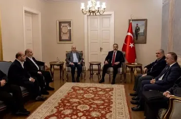 Bakan Hakan Fidan, İstanbul'da Hamas üyeleriyle görüştü!