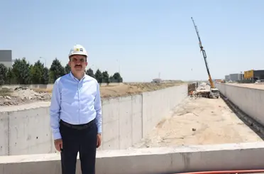 Başkan Altay Keçili Kanalı ve Murat Kurum Caddesi'nde İncelemelerde Bulundu