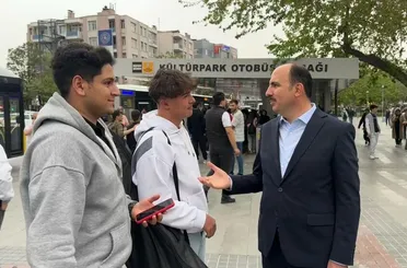 Başkan Altay Kültürpark’ta Vatandaşlarla Buluştu