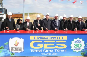 Başkan Altay Seydişehir GES’in Temel Atma Programına Katıldı