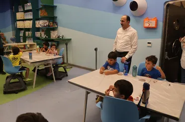 Başkan Altay, Yaz Bilim Kamplarına Katılan Çocuklarla Buluştu