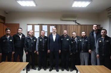 Başkan Altay’dan Gece Mesaisindeki Personele Ramazan Ziyareti