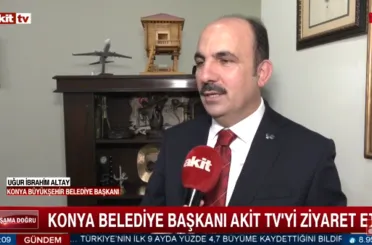 Başkan Uğur İbrahim Altay Akit TV'yi ziyaret etti