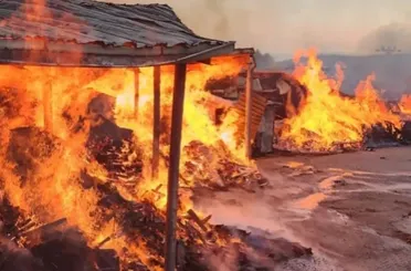 Beyşehir’de Silah Fabrikasında Yangın Korkuttu