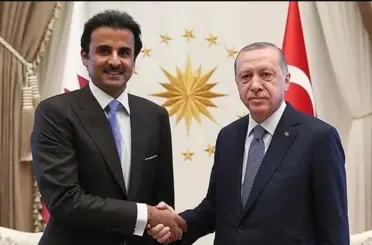 Cumhurbaşkanı Erdoğan Katar Emiriyle Gazze ile ilgili bir görüşme yaptı!