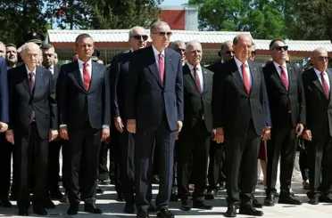 Cumhurbaşkanı Erdoğan KKTC'de: Yine Tek Yüreğiz Tek Bileğiz! Kıbrıs Bizim Göz Bebeğimizdir!