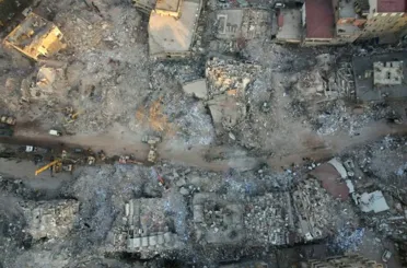 Cumhurbaşkanı Yardımcısı Fuat Oktay:"Afet bölgesini 360 derece sürekli tarıyoruz"