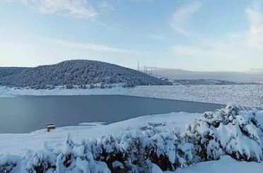 Derbent'ten Muhteşem Kar Manzaraları 