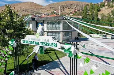 Dere Sosyal Tesisi yeni yüzü ve yeni konsepti ile hizmete açıldı