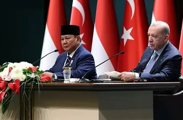 Endonezya Cumhurbaşkanı Subianto Ankara’da! Cumhurbaşkanı Erdoğan’dan 10 Milyar Dolarlık Ticaret Hedefi!