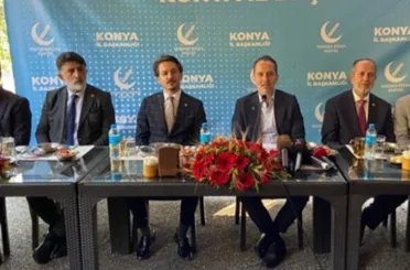 Erbakan Konya'dan seslendi: Tüm sıkıntıların takipçisi olacağız