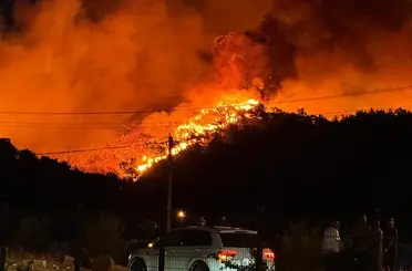 Fethiye’de orman yangını alarmı! Alevler yerleşim alanlarına yaklaştı