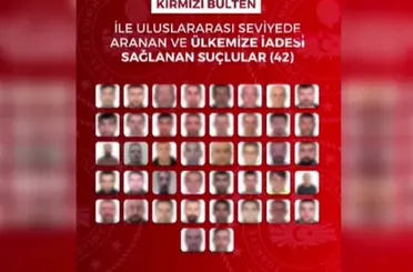 Firari Suçlulara Operasyon: 90 Kişi Türkiye’ye Getirildi