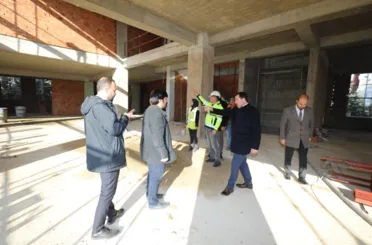 Hasan Kılca Karatay Gençlik, Eğitim Ve Spor Merkezi’nin Yapım Çalışmalarını İnceledi