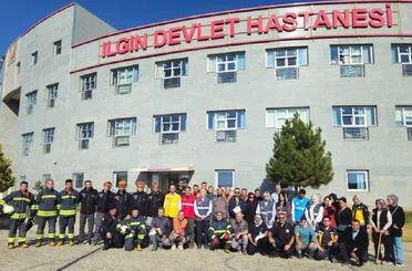 Ilgın Devlet Hastanesinde Büyük Tatbikat!