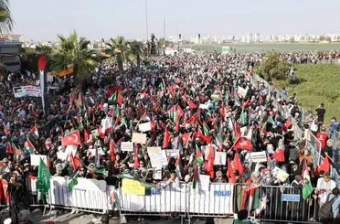 İncirlik Üssü’nde Katil İsrail protesto edildi 