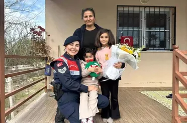Jandarma, Şehit Ailesini Unutmadı