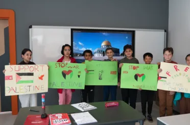 Karataylı Minik Yüreklerden Filistin’e Kocaman Destek