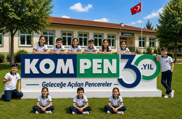 Kompen’den 30. Yılda Eğitime Büyük Destek: Köy Okullarının Pencereleri Yenileniyor