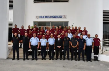 Konya Büyükşehir İtfaiyesi Kktc Genel Kuvvetler Komutanlığı İtfaiye Personeline Eğitim Verdi