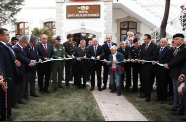 Konya Büyükşehir, Şehit Aileleri Derneği Binasını Yenileyerek Hizmete Açtı
