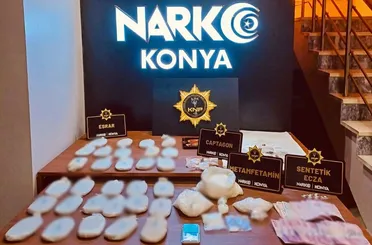 Konya Emniyetinden Zehir Tacirlerine Darbe!