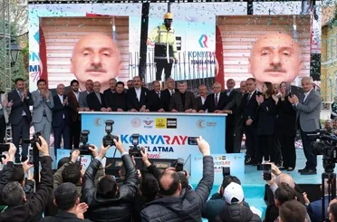 Konya Şehir İçi Ulaşımında Tarihi Gün: KONYARAY Banliyö Hattının Temeli Atıldı 