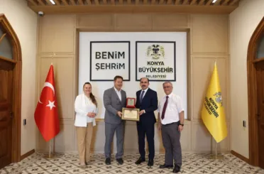 Konya Tabip Odası,Uğur İbrahim Altay’ı Ziyaret Etti