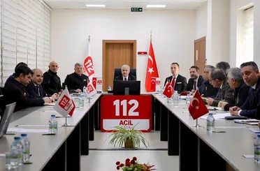 Konya'da 112 Acil Çağrı Hizmetleri İl Toplantısı Gerçekleştirildi!