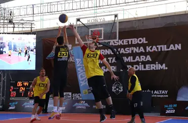 Konya’da Basketbol Heyecanı Başlıyor! 3x3 Turnuvası İçin Geri Sayım Başladı!